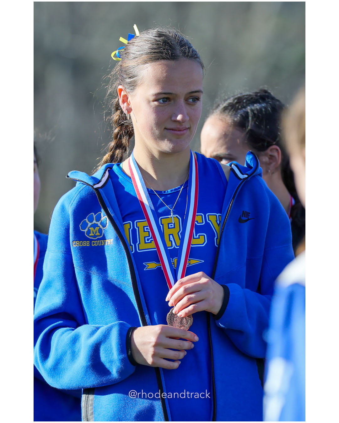 Sarah Roberts, Mercy High School, P12, 19:22.43 - New England Cross Country Championships - Thetford Vt - November 8, 2025 – 2025 New Engla…